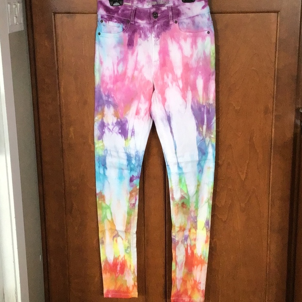 Skinny Jeans Hand Painted